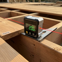 Digital Angle Gauge with Laser