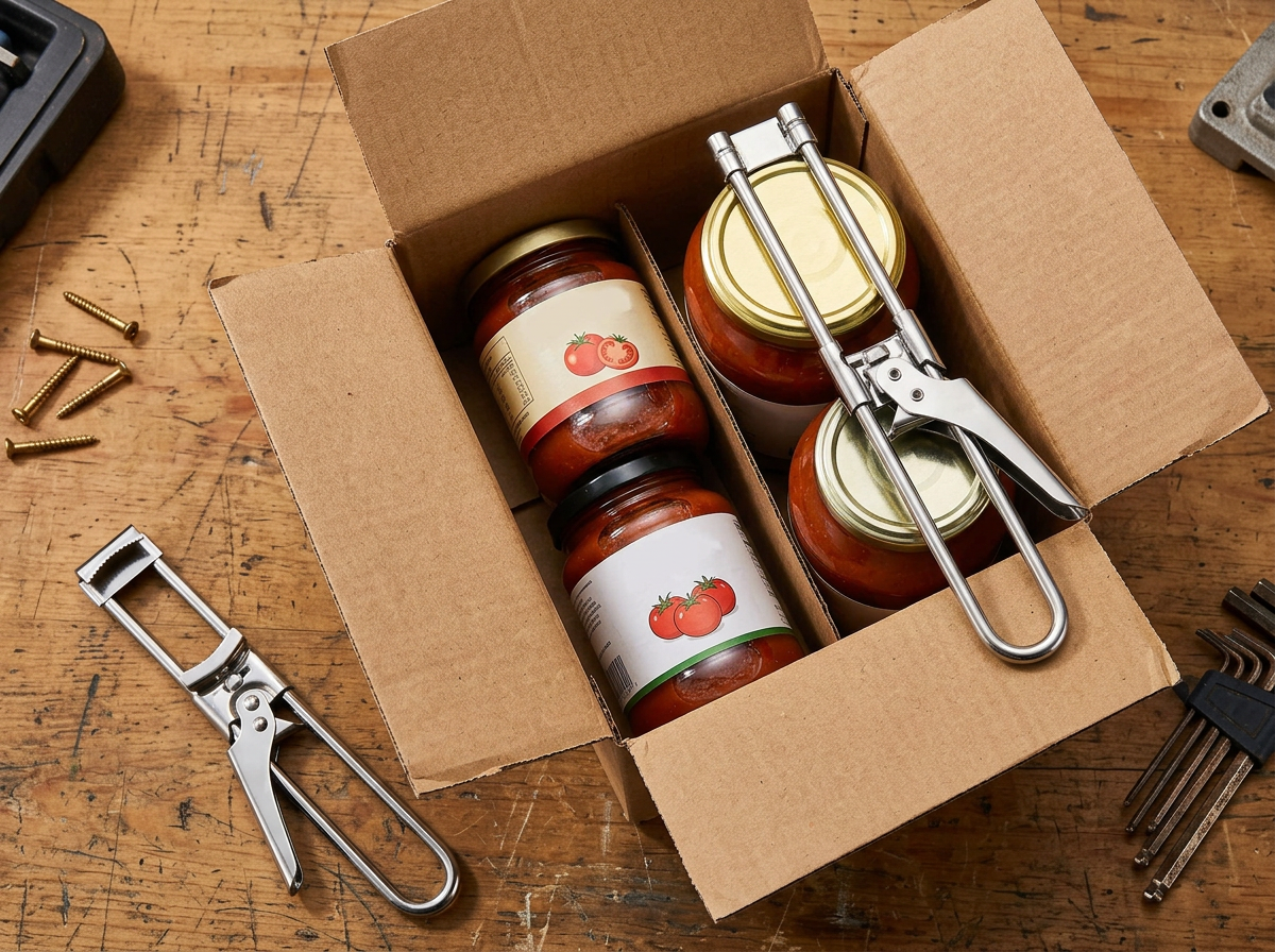 Adjustable Stainless Steel Multi Function Jar Opener