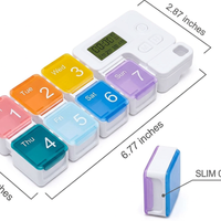 Smart Electronic Weekly Pill Organizer