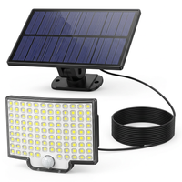 106 LED Solar Outdoor Light With Motion Sensor