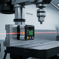 Digital Angle Gauge with Laser