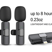 2 Pack Wireless Microphone For Iphone Ipad