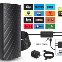 Long Range Indoor HDTV 4K Digital Antenna 600 Miles