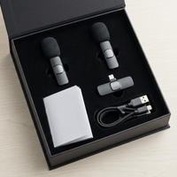 2 Pack Wireless Microphone For Iphone Ipad
