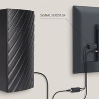 Long Range Indoor HDTV 4K Digital Antenna 600 Miles