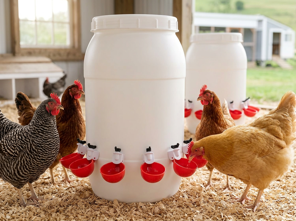 10 Pcs Chicken Waterer