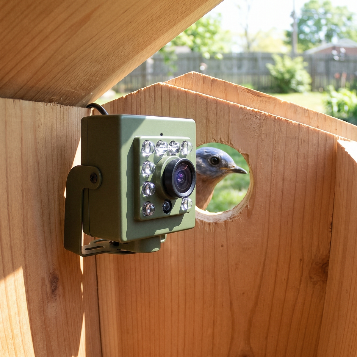 HD WiFi Bird Nest Camera