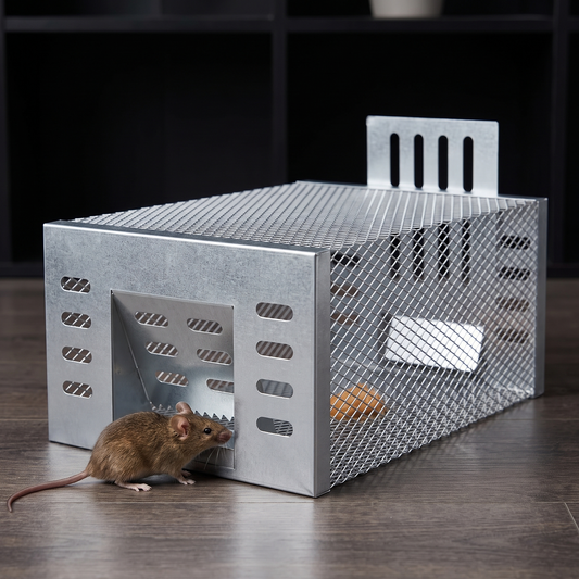 Human Mouse Trap with Safe & Reusable Design