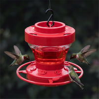 Hanging Bee Proof Hummingbird Water Feeders with Perch