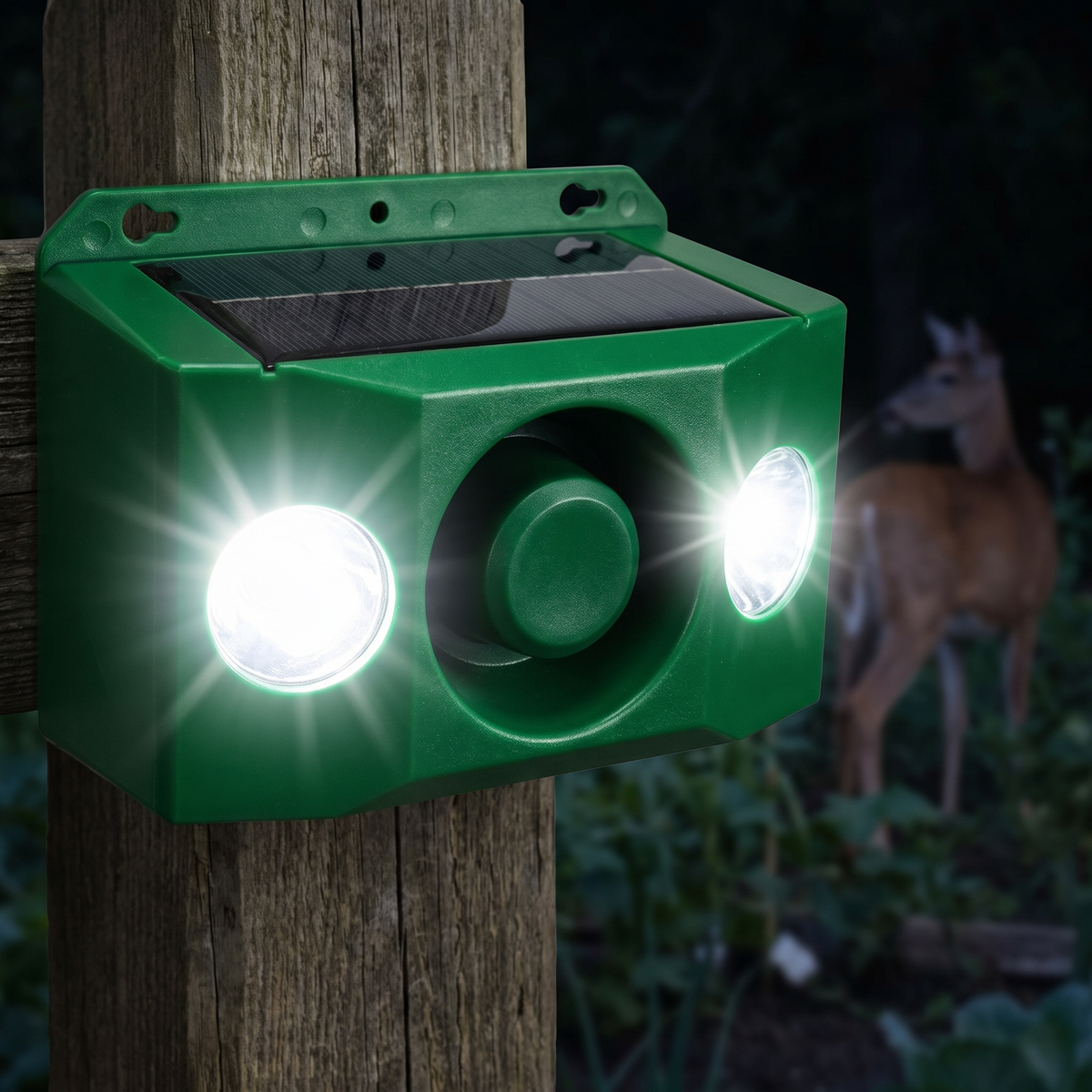 Beast Repellent Solar Warning Lights