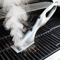 Steam Grill Brush – Stainless Steel BBQ Cleaner with Water Tank (CLAUDE VERSION 3)