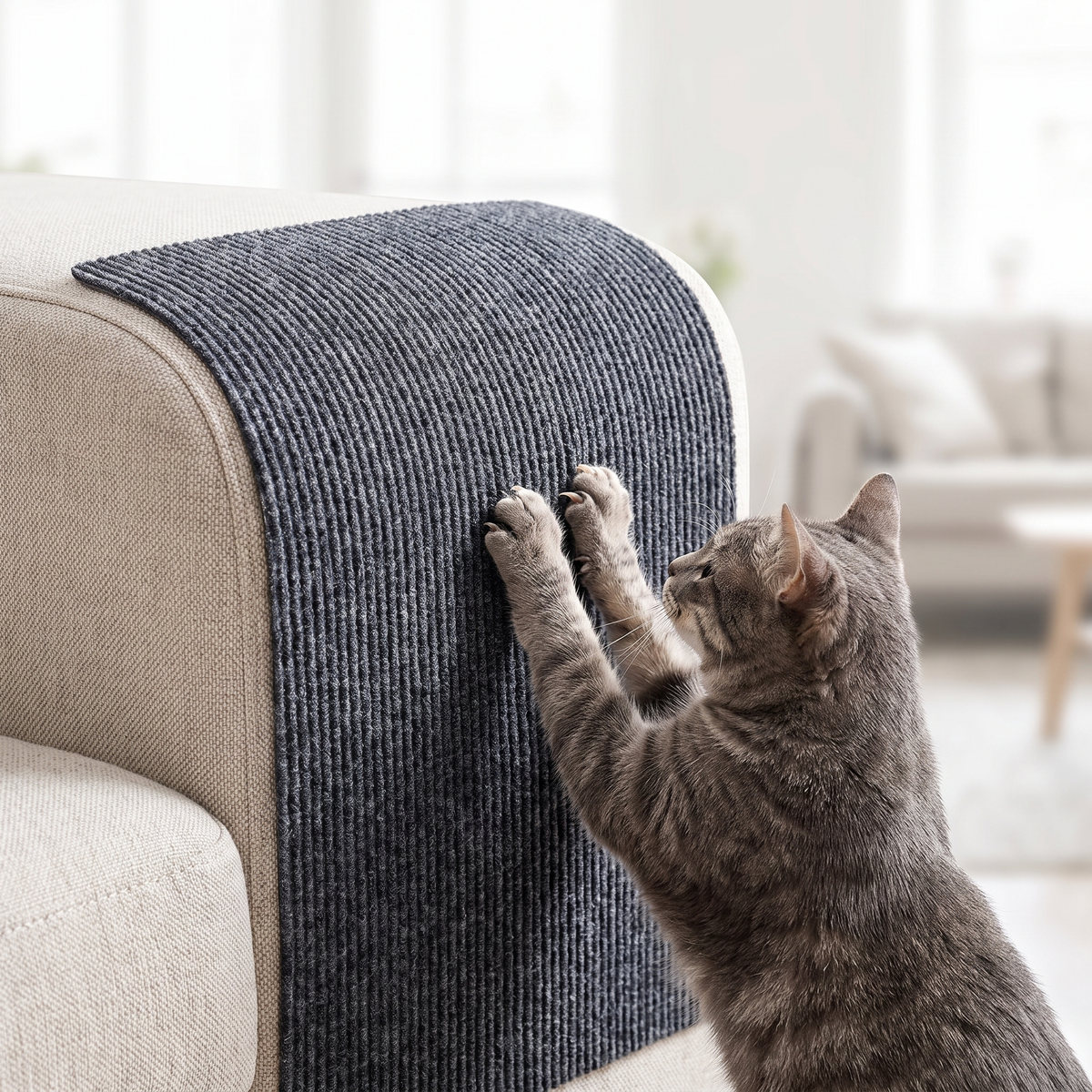 Adhesive Wall Mounted Cat Scratch Pad