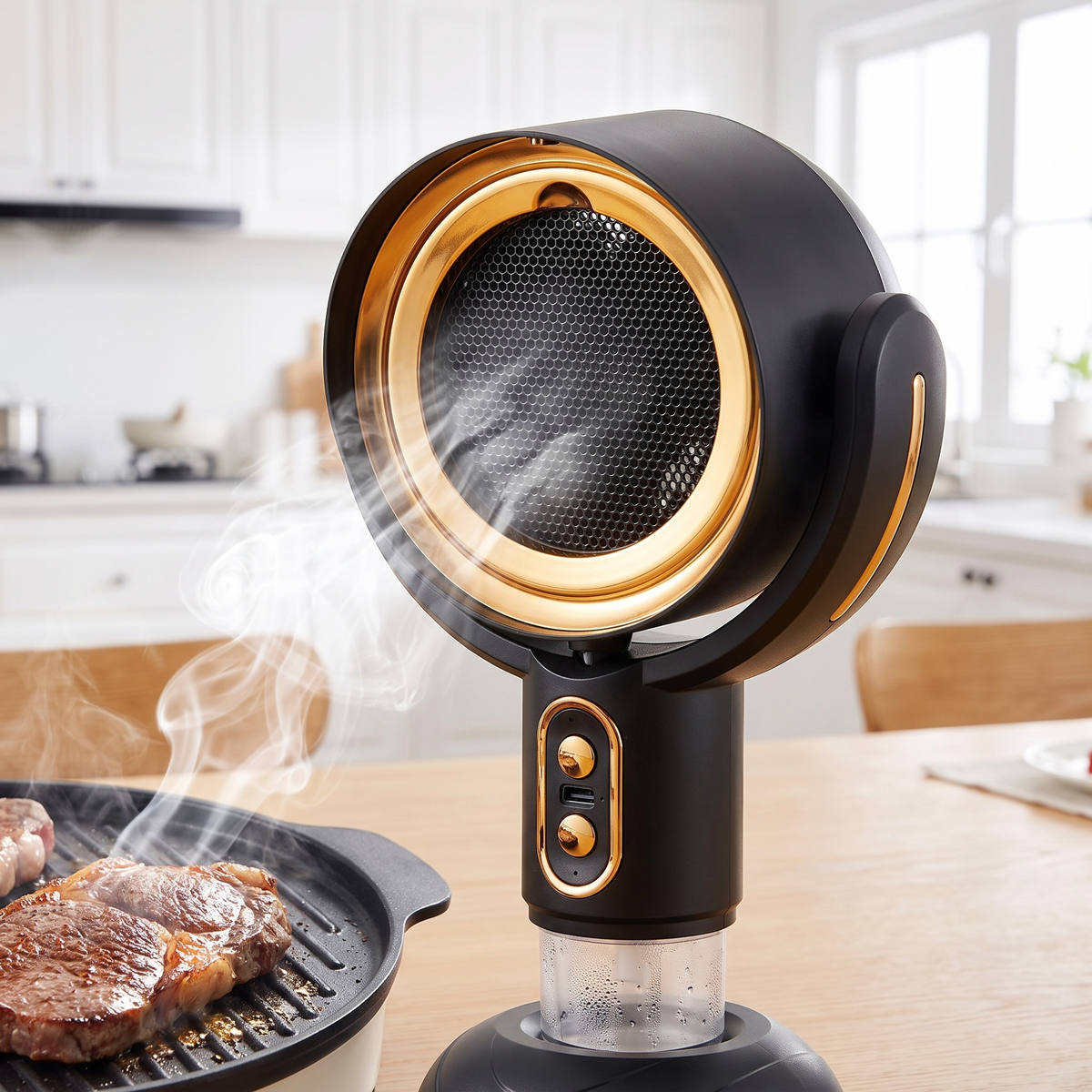 Smoke Air Purifier Fan
