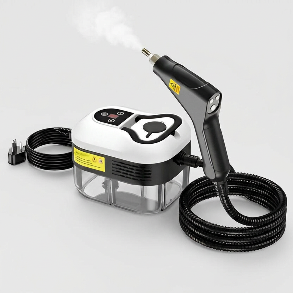 Portable Steam Cleaner with Spray Gun – 6 Steam Levels, 1200 ml Tank (CLAUDE VERSION 2)