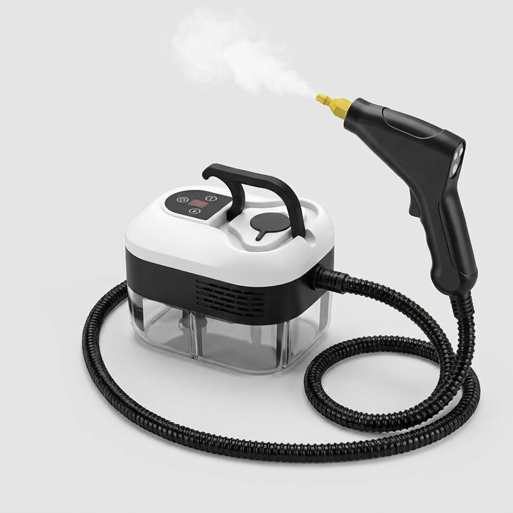 Portable Steam Cleaner with Spray Gun – 6 Steam Levels, 1200 ml Tank (CLAUDE VERSION 3)