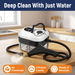 Portable Steam Cleaner with Spray Gun – 6 Steam Levels, 1200 ml Tank