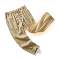 Men's Relaxed Linen Trousers – Breathable Summer Pants (CLAUDE VERSION 4)