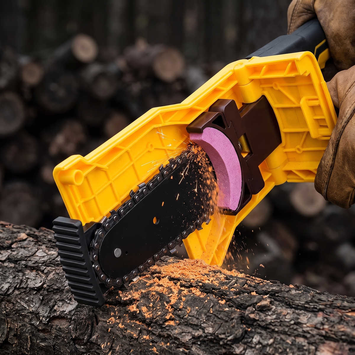 Chainsaw Teeth Sharpener