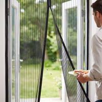Magnetic Mosquito Screen for Doors