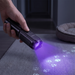 Rechargeable Ultraviolet UV Flashlight, Zoomable