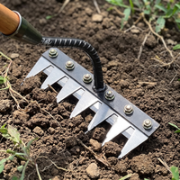 Versatile Handle Rakes For Lawn