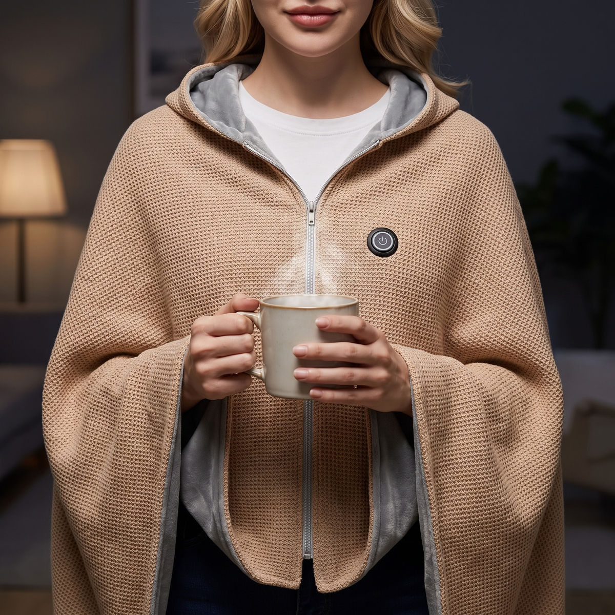 Portable Heated Shawl Blanket