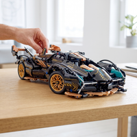 1690 Piece V12 Model Car Building Block Set