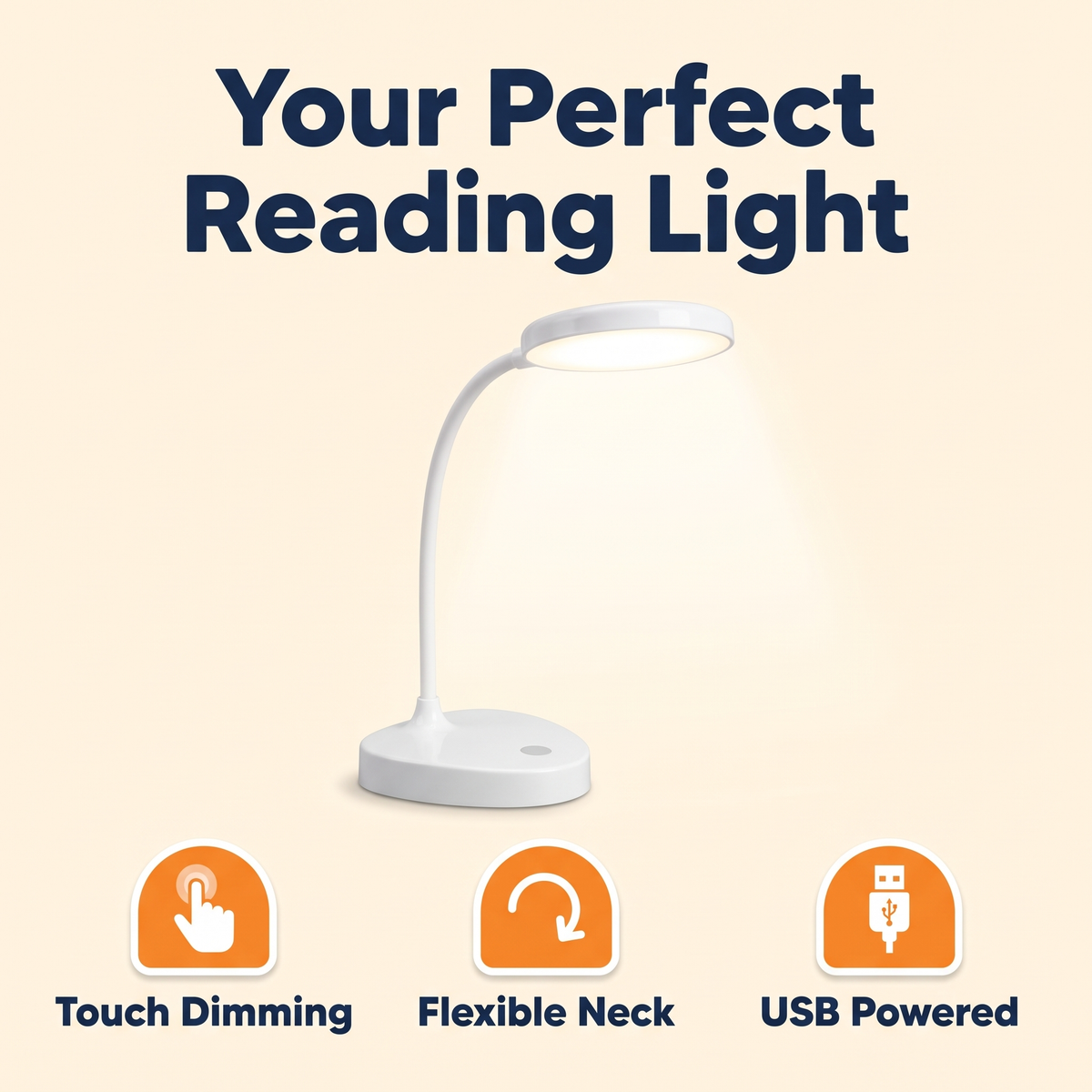 Touch-Control LED Lamp