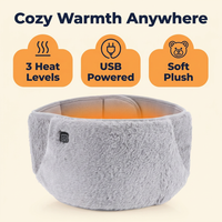 USB Heated Waist Wrap – 3 Heat Levels, Hand & Belly Warmer (CLAUDE VERSION 3)