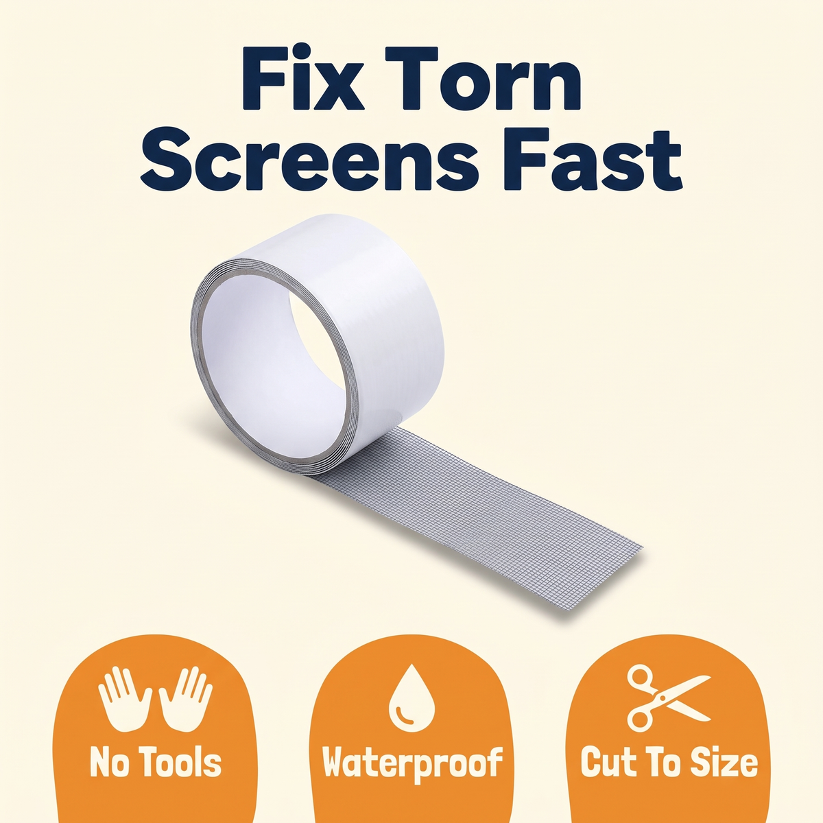 Strong Adhesive Screen Repair Tape