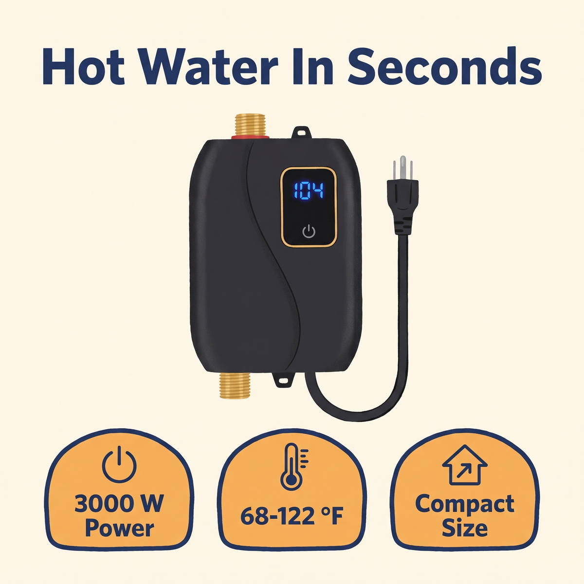 Instant Water Heater Tankless