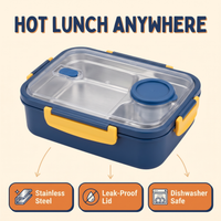 Insulated Food Container for Long-Term Heat Retention