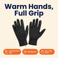 Unisex Heated Winter Sports Thermal Hand Gloves