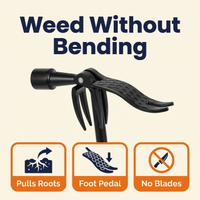 Stainless Steel Adjustable Long Handle Detachable Weed Puller