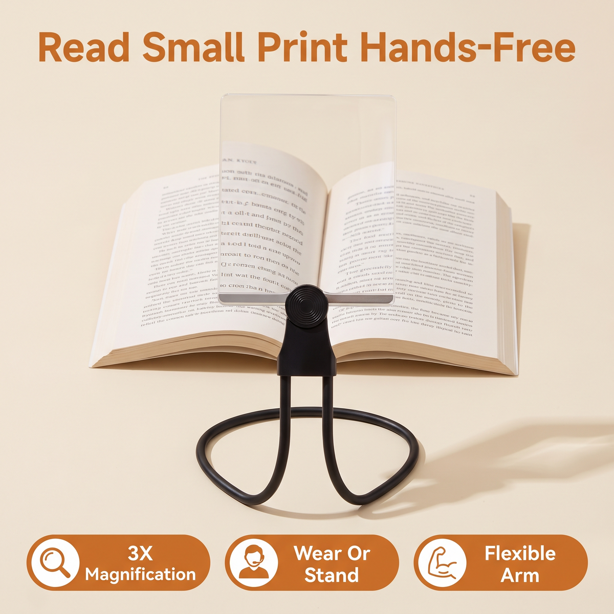 Glass Magnifiers for Reading