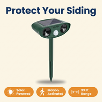 Ultrasonic Woodpecker Repellent