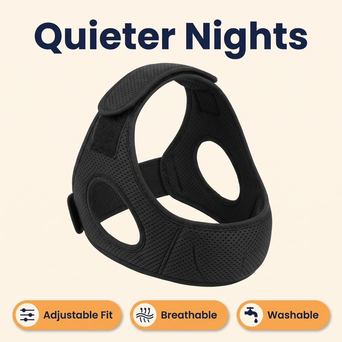 Anti Snoring Chin Strap for Sleep Apnea