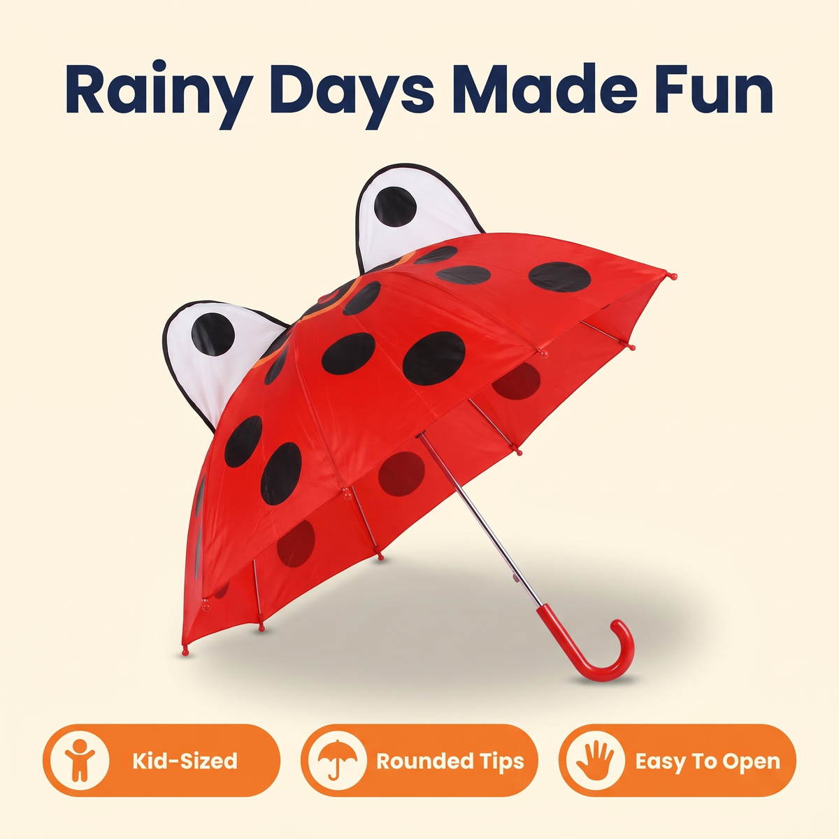 Rainbow Fun Kids Umbrella
