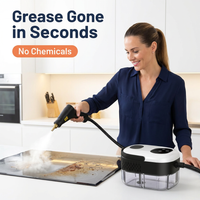 Portable Steam Cleaner with Spray Gun – 6 Steam Levels, 1200 ml Tank (CLAUDE VERSION 2)