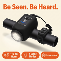 Electric Bike Horn and Front Light