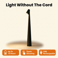 Nordic minimalistic design mood lamp | Wireless | LED | Reading lamp | Dinner lamp