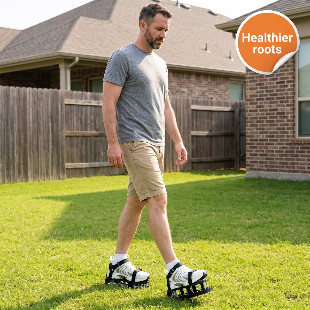 Aerator Shoes for Effortless Lawn Care