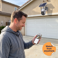 Solar-Powered Outdoor Surveillance Camera