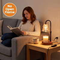 Flower Dimmable Candle Warmer Lamp