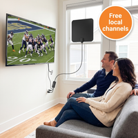 300 Miles Indoor Digital Amplified HDTV Antenna W/ Signal Booster