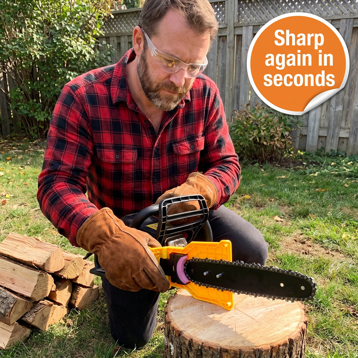 Chainsaw Teeth Sharpener