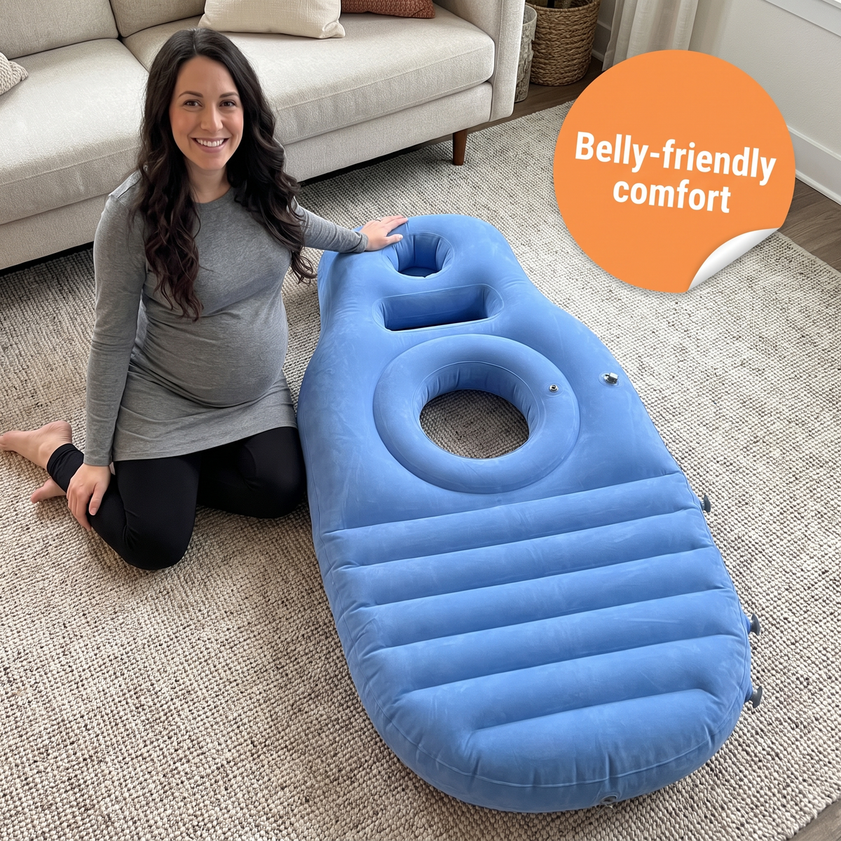 Pregnancy Pillow to Lay on Stomach