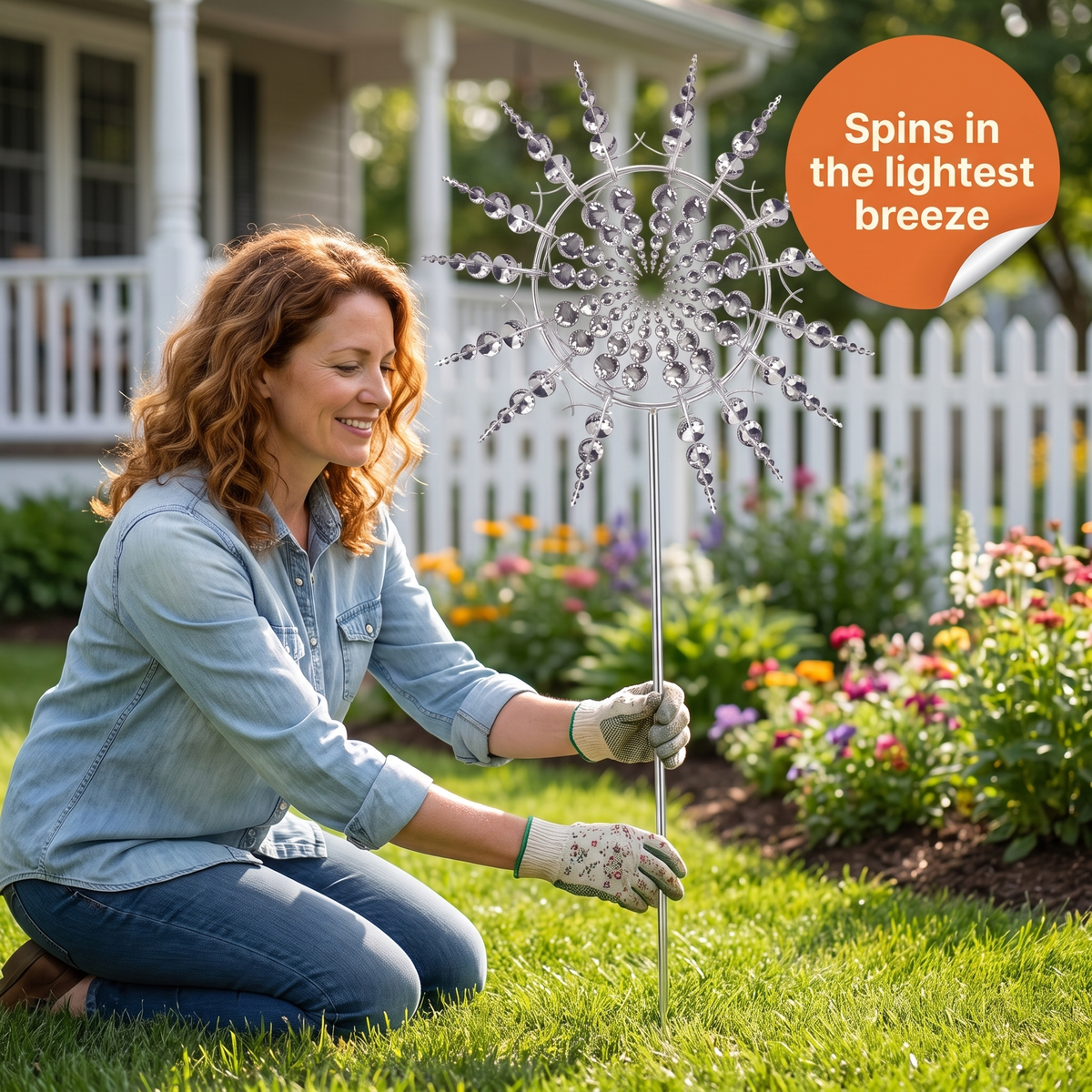 New Anti-Rust Magical Metal Windmill-Kinetic Metal Wind Spinners