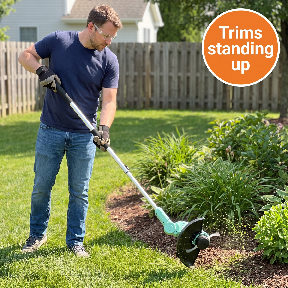 Weed Wacker Cordless Mini Weed Trimmer