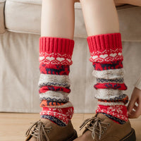 Cozy Knit Leg Warmer for Fall and Winter